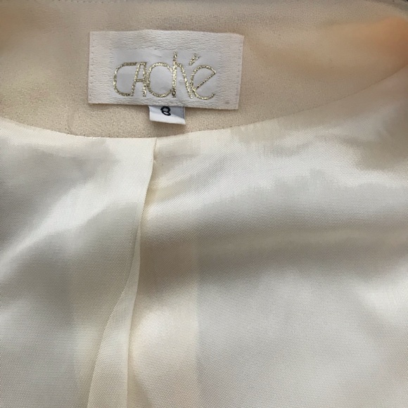 Vintage Cache Ivory Black and Gold Blazer, Ringmaster,Toy Soldier Costume Jacket - Picture 5 of 7